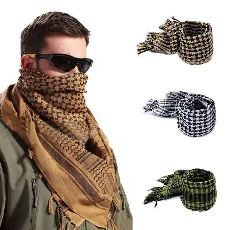 アラファト風アラブスカーフショール、ハンサムなケフィエ、カフ - Ascot Neck Scarf のレビューと価格